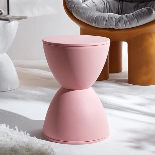 Hallway Ottoman Living Room Furniture Minimalist Storage Pouf Footstool Shoe Changing Pouf Thickened Plastic Waiting Stool - Figgostyle