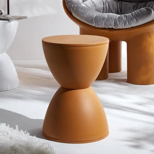 Hallway Ottoman Living Room Furniture Minimalist Storage Pouf Footstool Shoe Changing Pouf Thickened Plastic Waiting Stool - Figgostyle