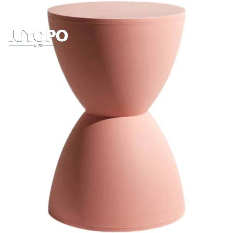 Hallway Ottoman Living Room Furniture Minimalist Storage Pouf Footstool Shoe Changing Pouf Thickened Plastic Waiting Stool - Figgostyle