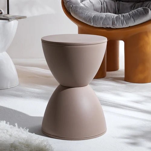 Hallway Ottoman Living Room Furniture Minimalist Storage Pouf Footstool Shoe Changing Pouf Thickened Plastic Waiting Stool - Figgostyle