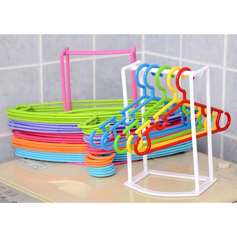Hanger Organizer Hanger Stacker for Closet Laundry Room Holds Clothes Hangers Hanger Storage Rack Holder Clothes Hangers - Figgostyle