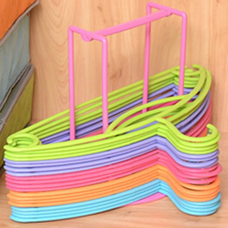 Hanger Organizer Hanger Stacker for Closet Laundry Room Holds Clothes Hangers Hanger Storage Rack Holder Clothes Hangers - Figgostyle