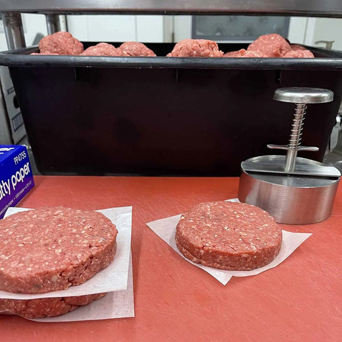 Household 304 stainless steel meat patty press - Figgostyle