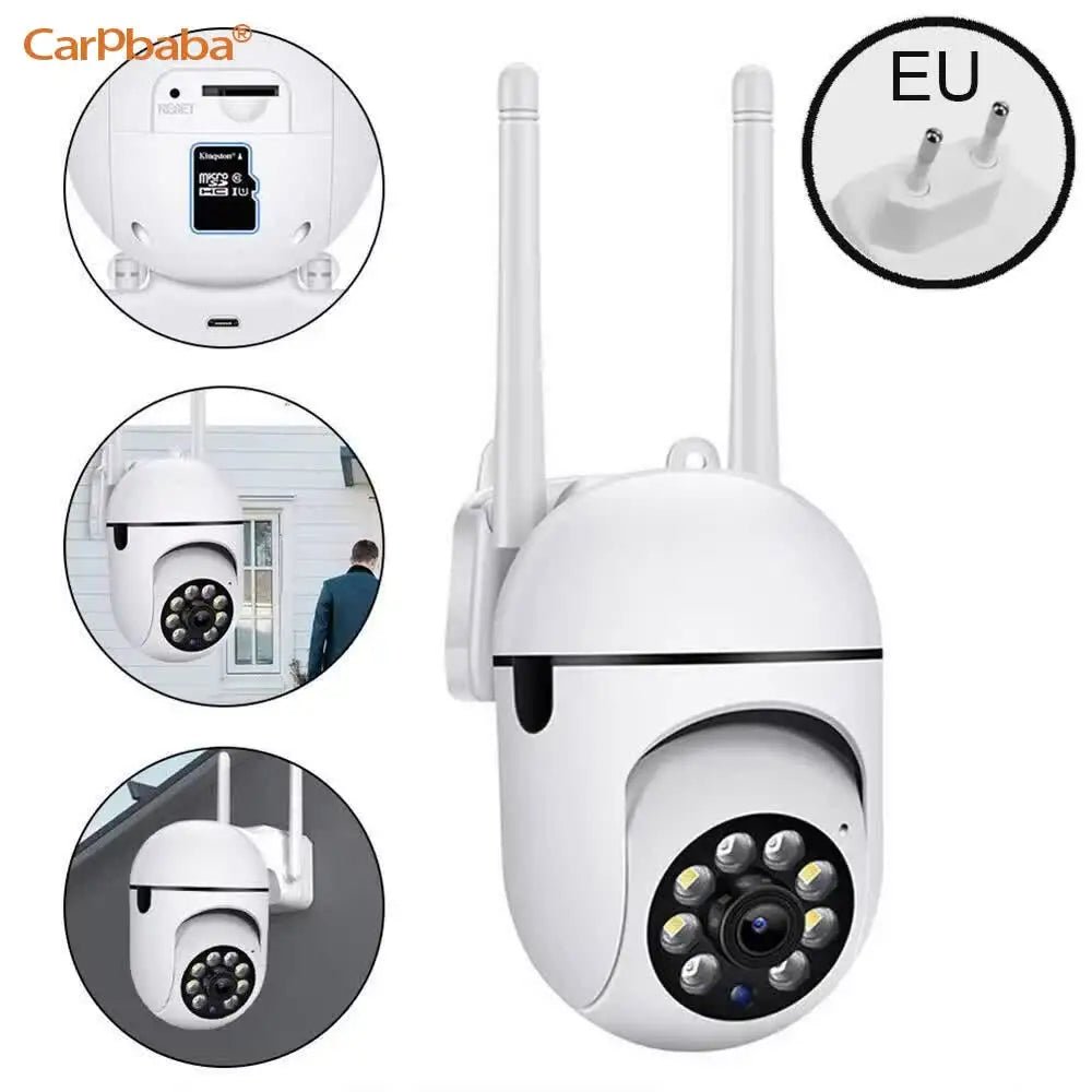 iCam365 APP IP Camera Smart Outdoor Home Security WIFI CCTV Surveillance with Color Night Vision Wireless HD 2 - Way Audio 1080P - Figgostyle