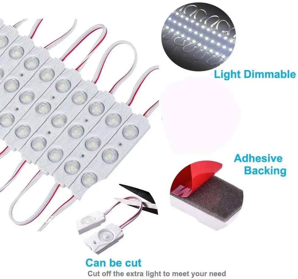 Led Vanity Mirror Lights Kit Vanity Make Up Light Dressing Table Strip Light Touch Control Dimmable Waterproof Mirror Front Lamp - Figgostyle
