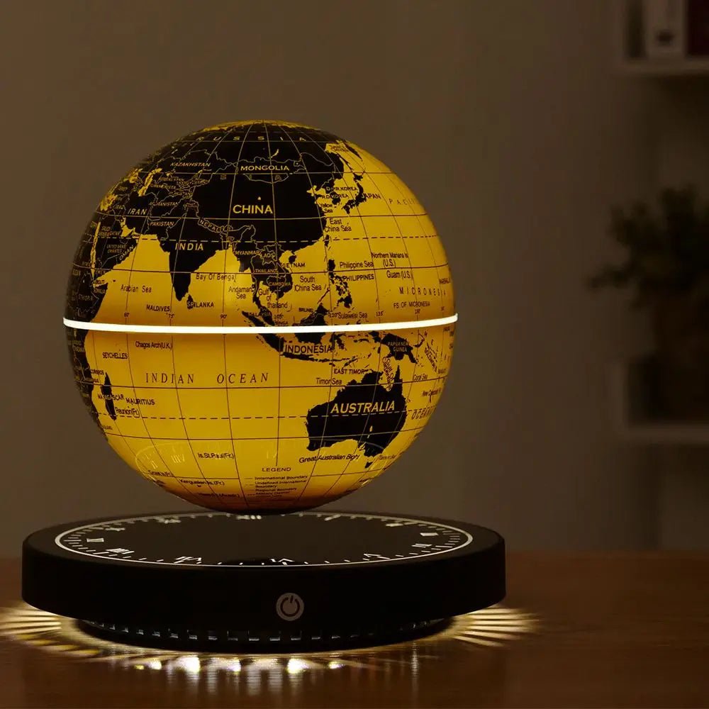 Levitating Lamp Magnetic Levitation Globe LED Earth Floating - Figgostyle