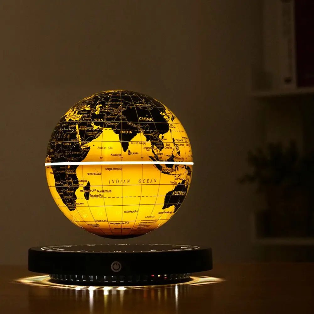 Levitating Lamp Magnetic Levitation Globe LED Earth Floating - Figgostyle