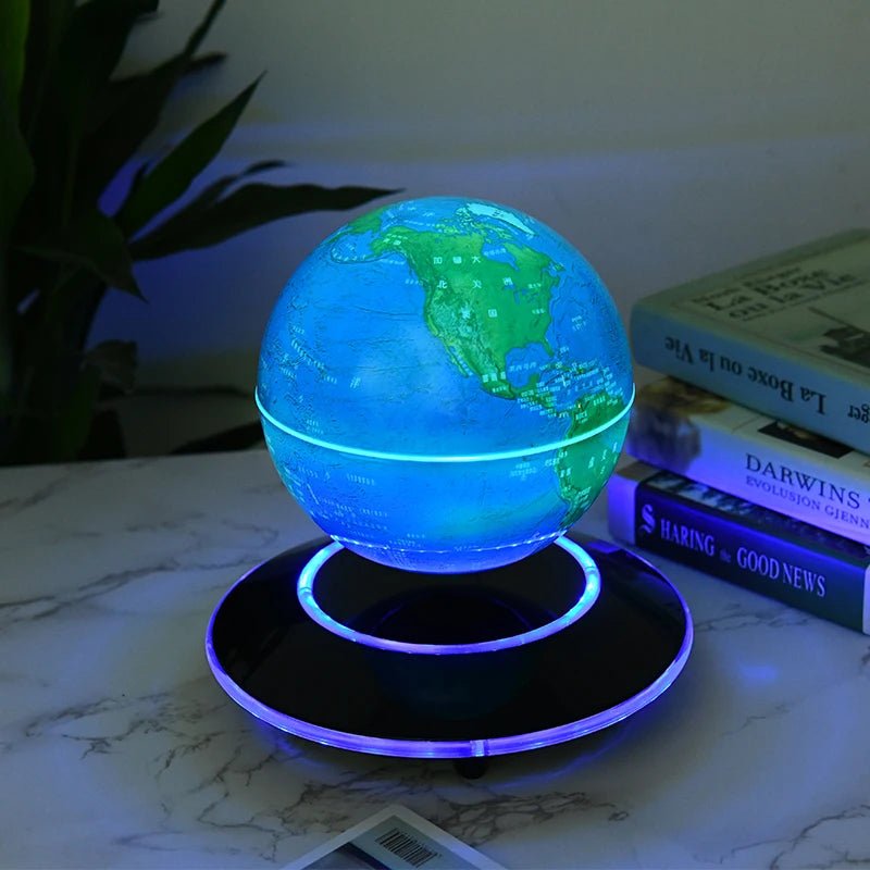 Floating Globe Lamp | Magnetic Levitation Globe | Figgostyle