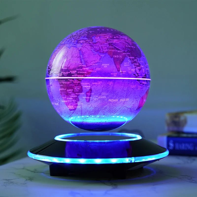 Magnetic Levitation 6 - Inch 8 - Inch Globe - Figgostyle