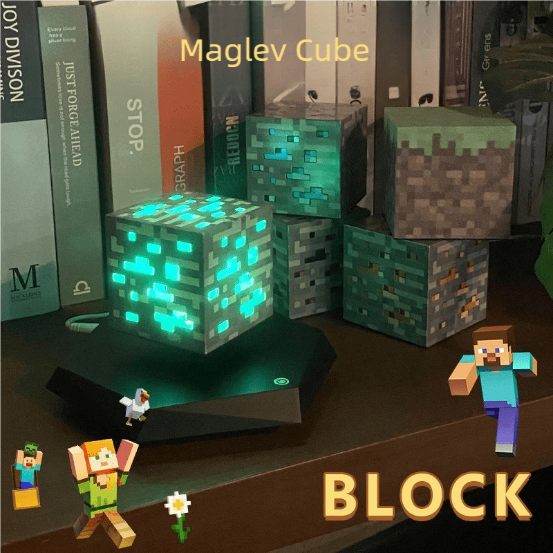 Magnetic levitation blocks - Figgostyle