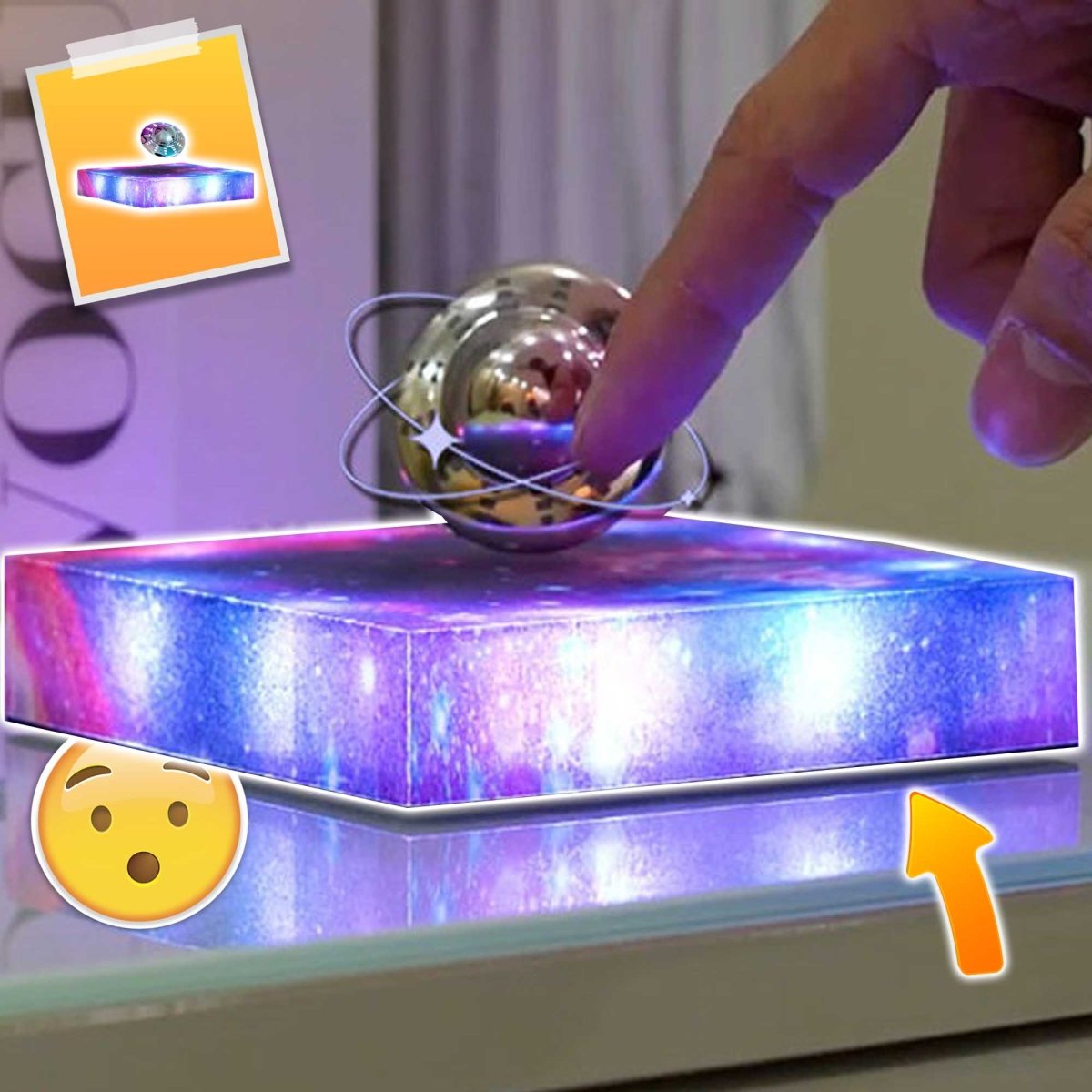 Magnetic Levitation Decor Display UFO - Figgostyle