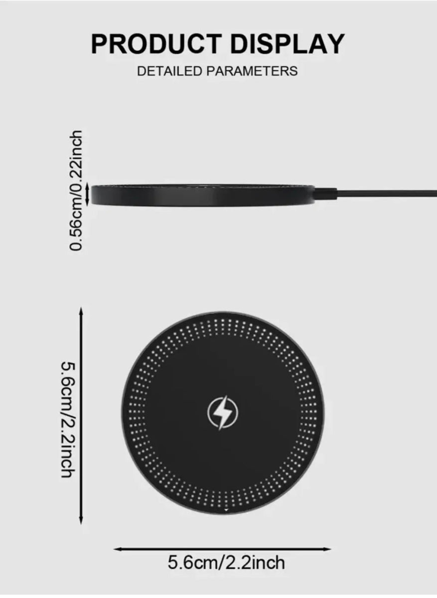 Magnetic Wireless Charger Pad Stand For iPhone 16 15 14 13 12 Pro Max AirPods Phone Chargers Type C Fast Charging Dock Station - Figgostyle
