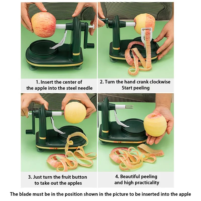 Manual Apple Peeler Multifunctional Potato Fruit Apples Peeler - Figgostyle