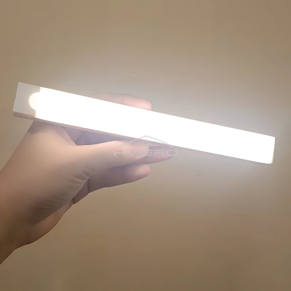 Motion Sensor Night Lights Wireless LED Lamp USB Rechargeable Magnetic For Wardrobe Room Closet Kitchen Aisle Tube Detector Bulb - Figgostyle