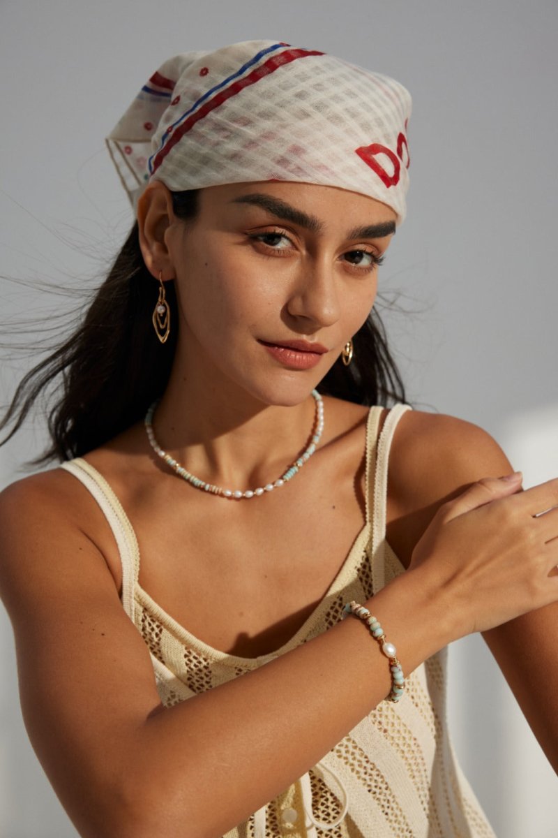 Natural pearl bracelet - Figgostyle