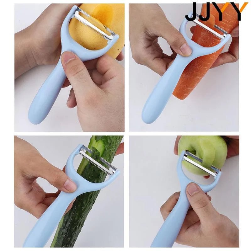 Peeling Knife Peeler Potato Vegetable Fruit Carrot Peeler Peeling Supplies Household Supplies Kitchen Gadget Light Fast - Figgostyle