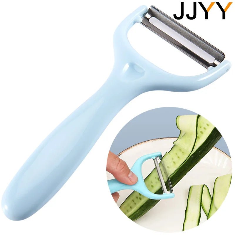 Peeling Knife Peeler Potato Vegetable Fruit Carrot Peeler Peeling Supplies Household Supplies Kitchen Gadget Light Fast - Figgostyle