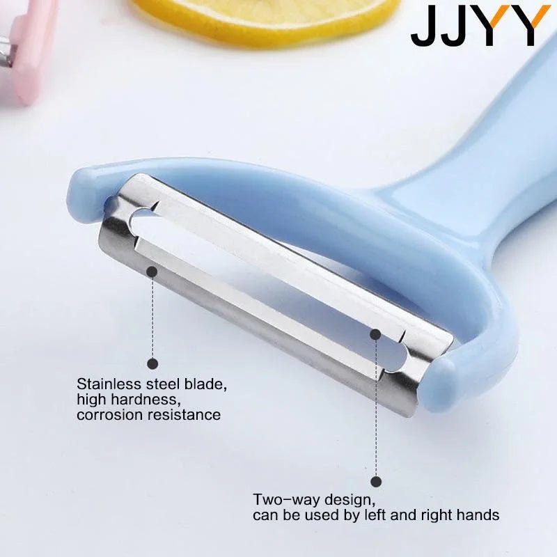 Peeling Knife Peeler Potato Vegetable Fruit Carrot Peeler Peeling Supplies Household Supplies Kitchen Gadget Light Fast - Figgostyle