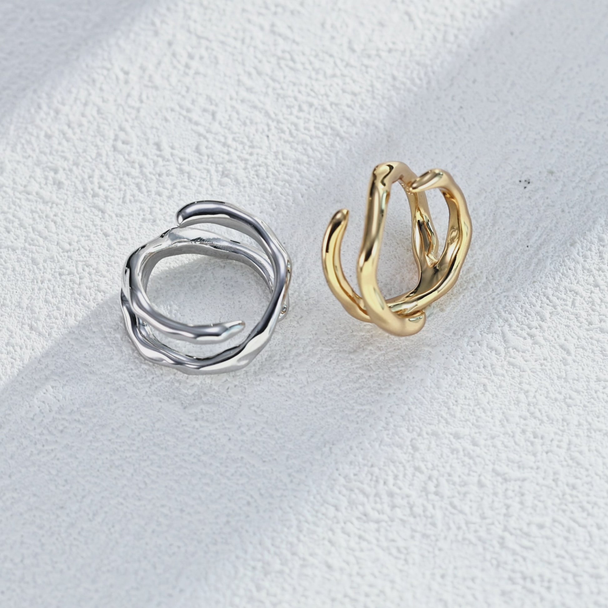 925 sterling silver ring, part of the Natural Style collection