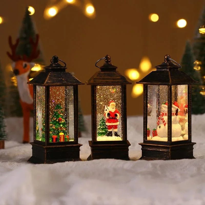 Retro Santa Claus Christmas Lamp 🎅✨ - Figgostyle