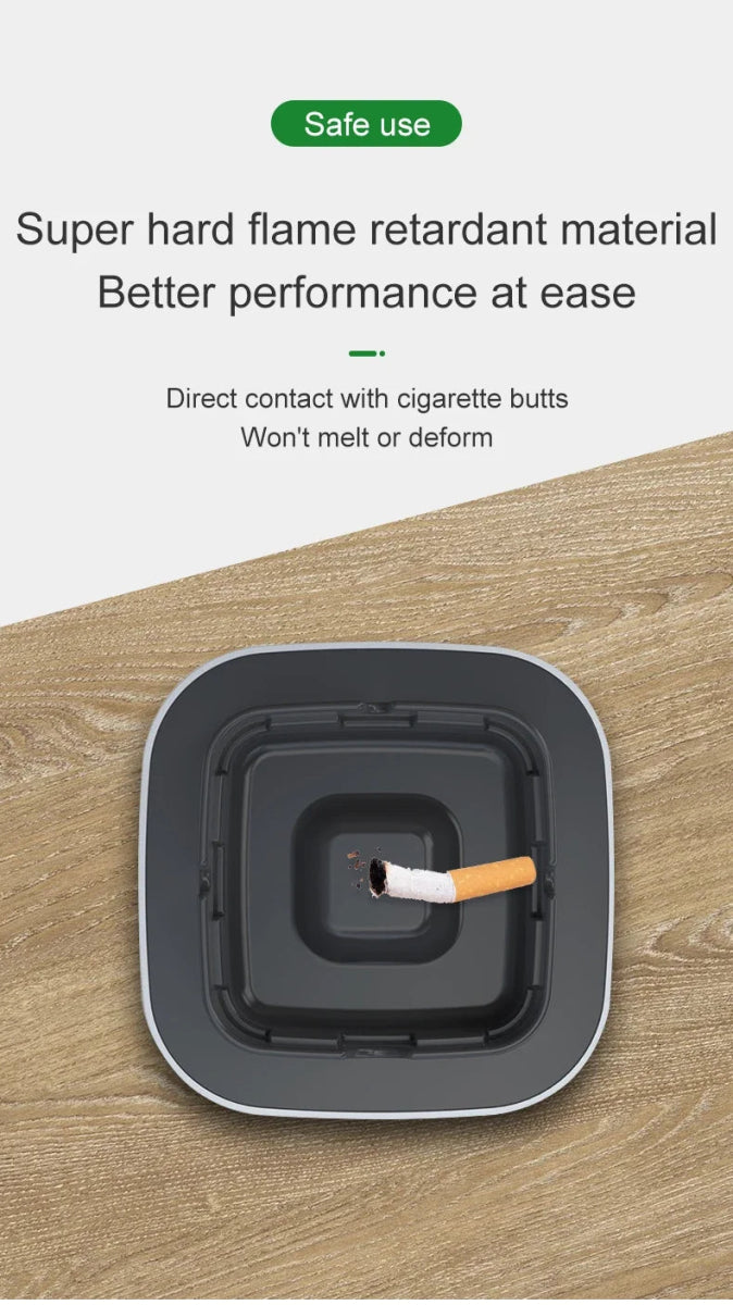 Smart Cigarette Ashtray Air Purifier, Anion Purification, Practical Automatic Purifier, Portable Gadgets for Car - Figgostyle
