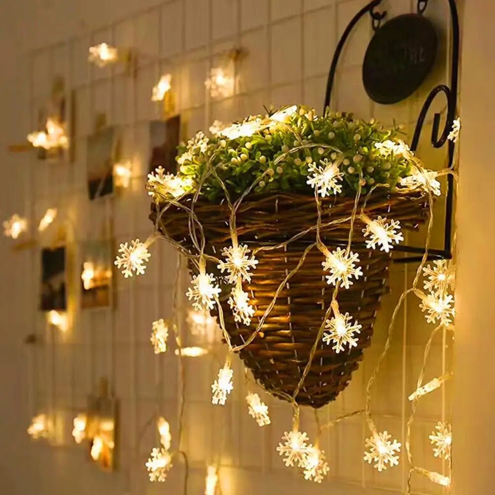 Snowflake Fairy String Lights ❄️✨ - Figgostyle