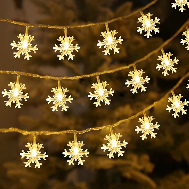 Snowflake Fairy String Lights ❄️✨ - Figgostyle
