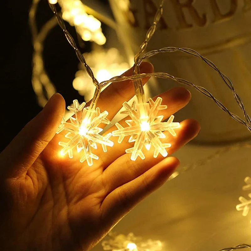 Snowflake Fairy String Lights ❄️✨ - Figgostyle
