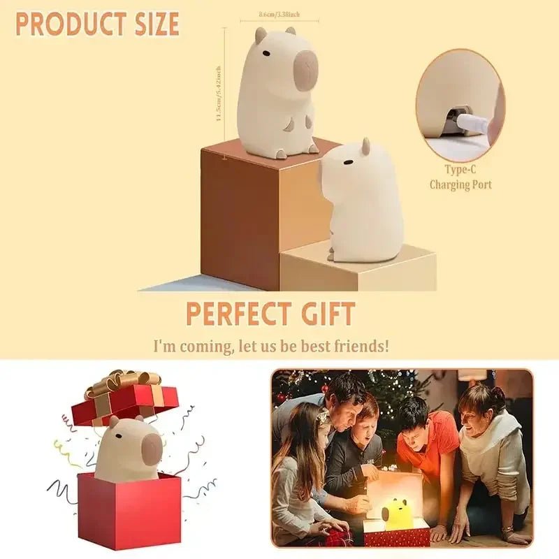 Soft Silicone Night Light - Figgostyle