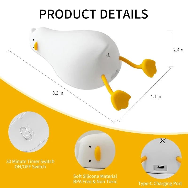 Soft Silicone Night Light - Figgostyle