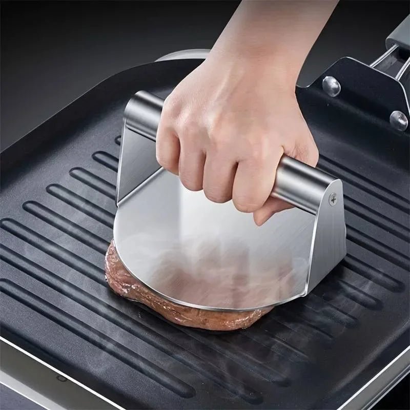 Stainless Steel Smash Burger Press - Figgostyle