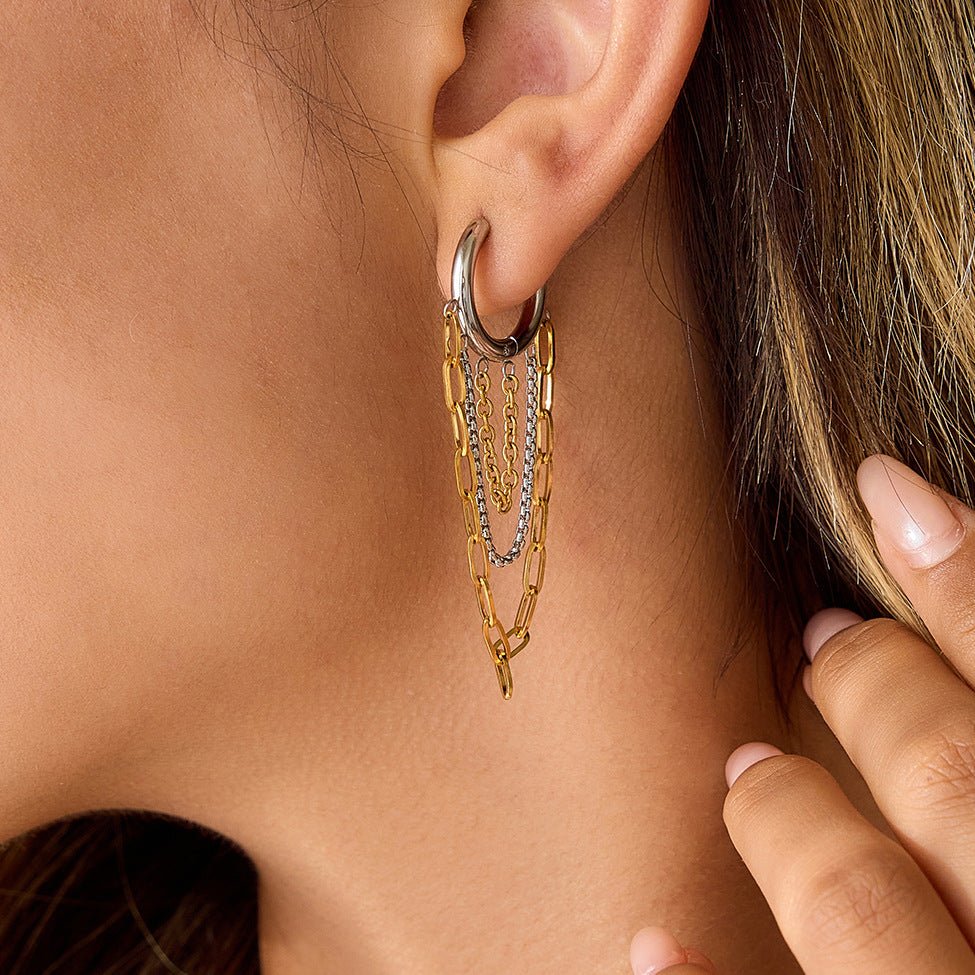 Tassel earrings with a touch of understated luxury - Figgostyle