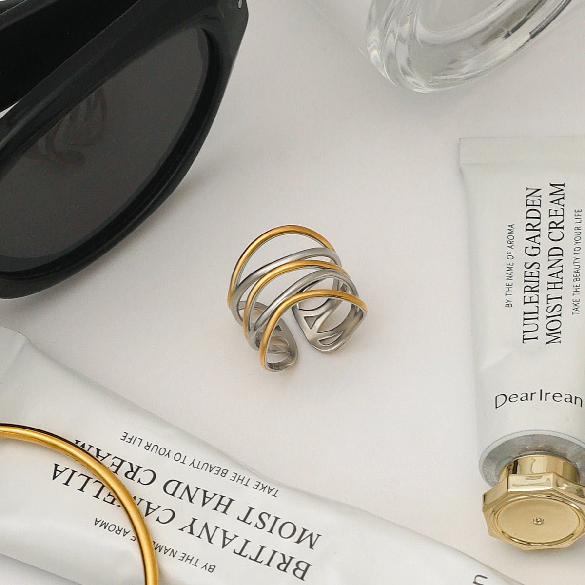 titanium steel ring - Figgostyle