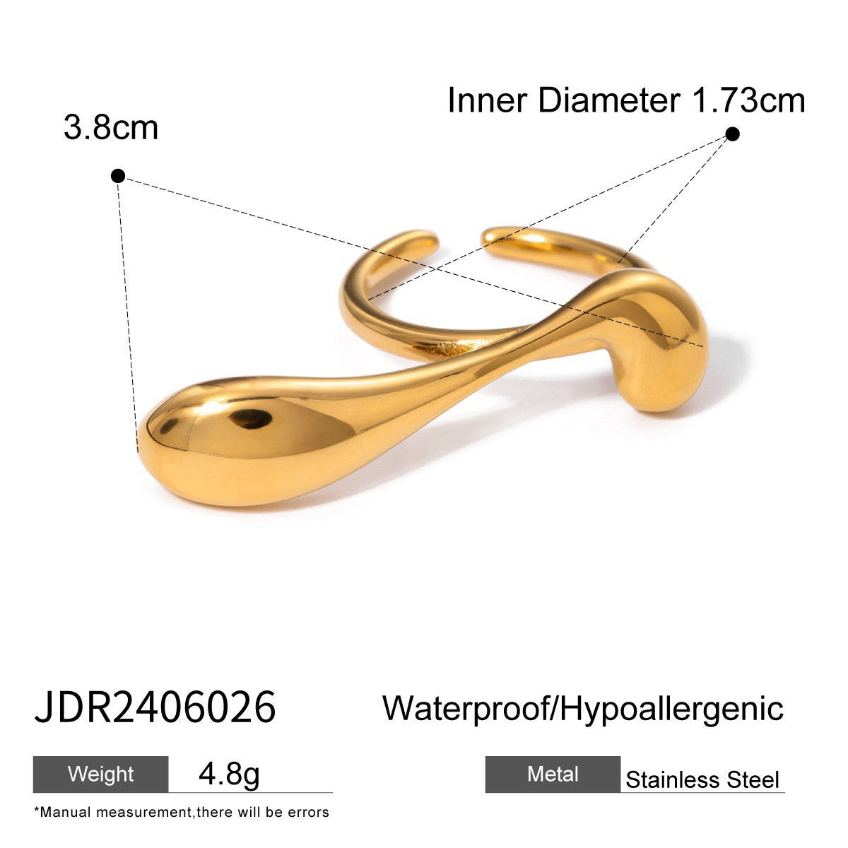 titanium steel ring - Figgostyle