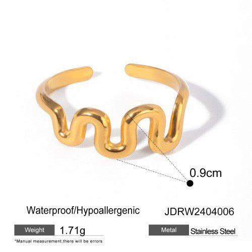 titanium steel ring - Figgostyle