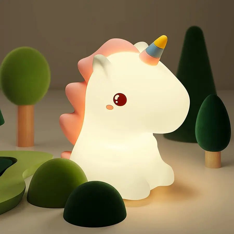 unicorn Cute Silicone LED Night Light For Kids children - Figgostyle