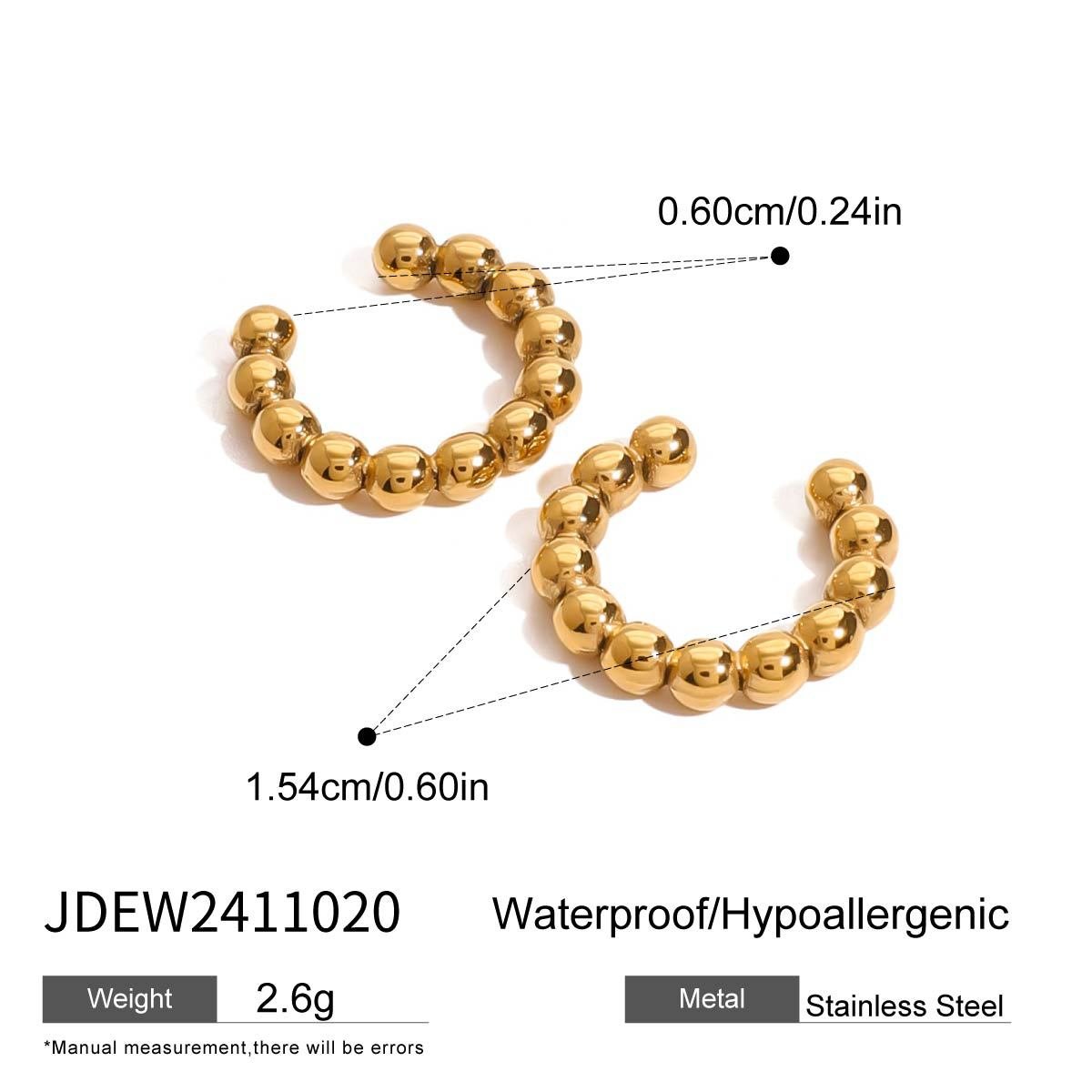 Zircon earrings with a touch of understated luxury. - Figgostyle